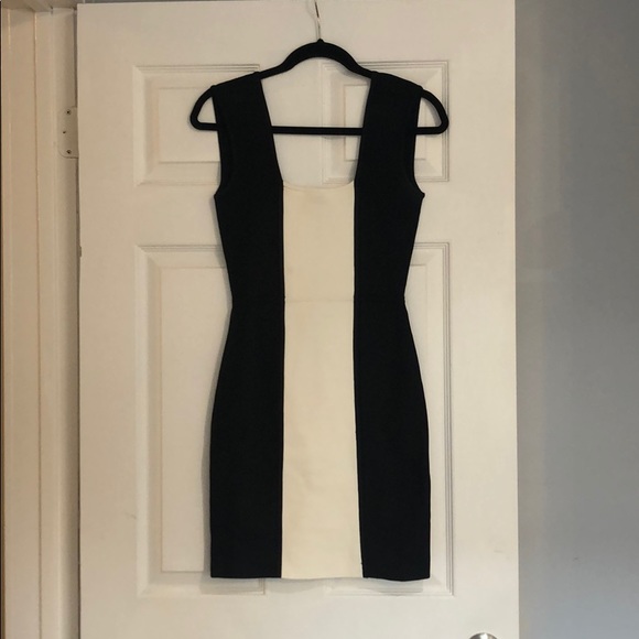 Sexy BCBG black and white dress - Picture 1 of 2